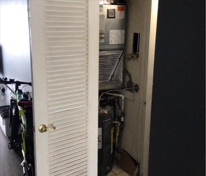 Miami Gardens Air conditioning closet reconstruction